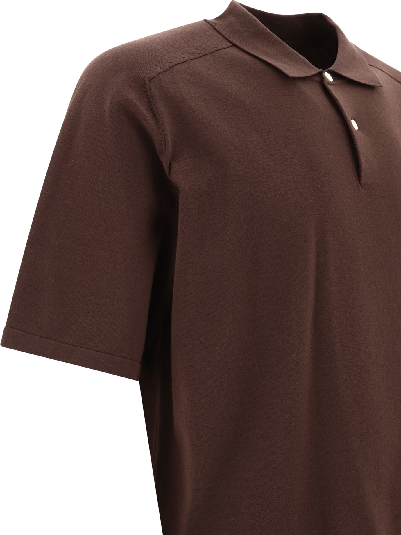 NONNATIVE Brown Dweller polo shirt